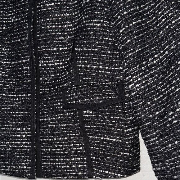 Talbots Black and White Structured Blazer - Picture 8 of 15